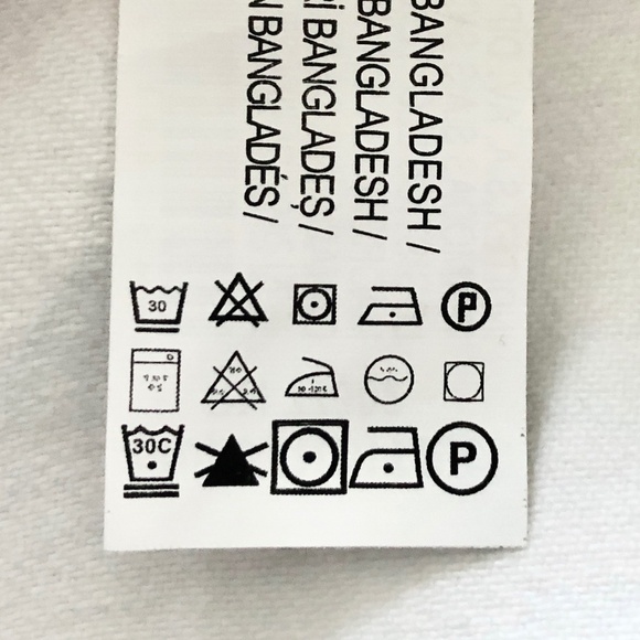 Zara, White, Denim, Dress, Size XS, Snap Up, Long Sleeve, New With Tags - Picture 16 of 16